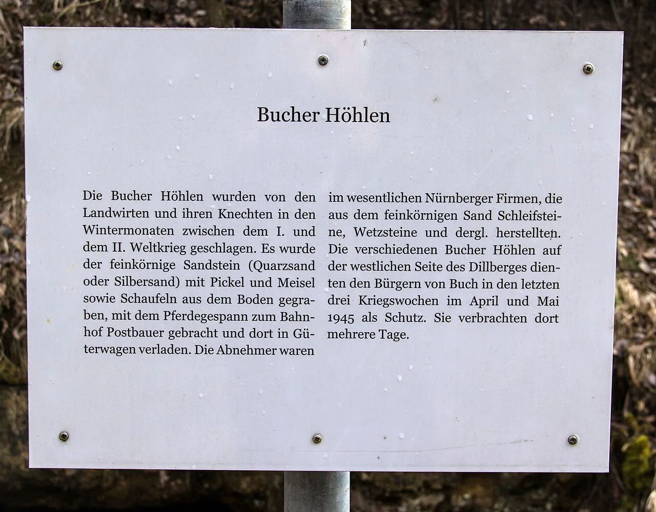 Bucher Höhle (Dillberg)